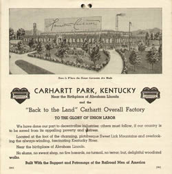 Carhartt Timeline 1930